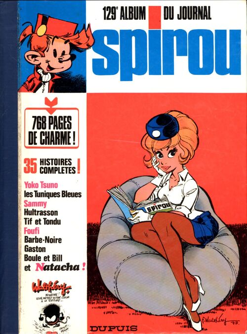 Album Spirou n°129 du n°1825 à 1837 36°année - Collectif - Livre