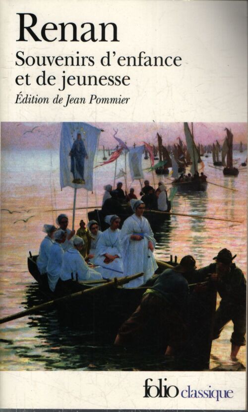 Souvenirs d'enfance et de jeunesse - Ernest Renan - Livre