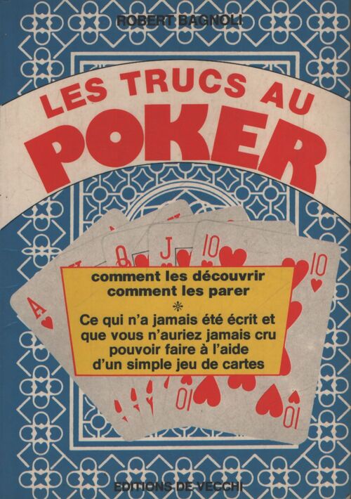 Les trucs au poker - Robert Bagnoli - Livre
