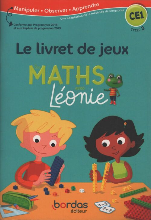 Le livret de jeux : Les maths avec Léonie - Collectif - Livre
