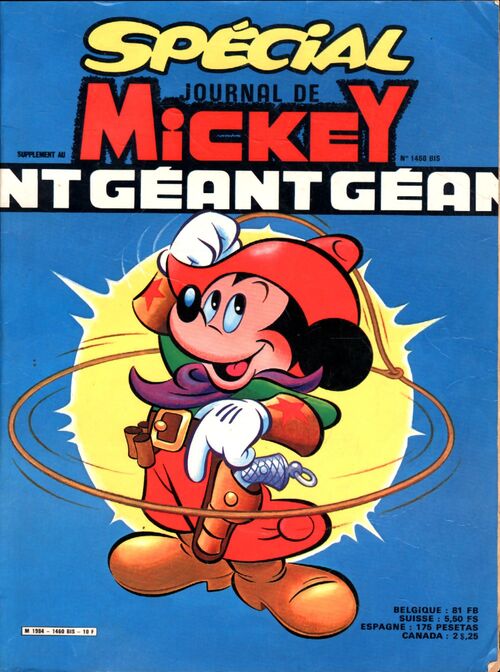Spécial journal de Mickey n°1460 bis - Collectif - Livre