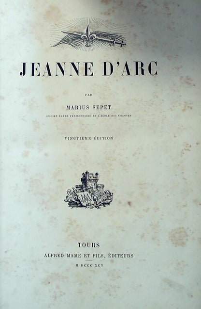 Jeanne d'Arc - Marius Sepet -  Mame GF - Livre