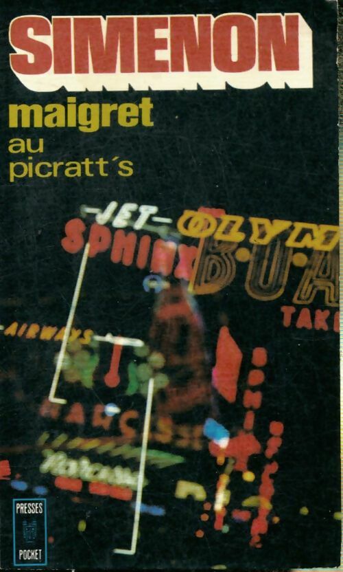 Maigret au Picratt's - Georges Simenon -  Pocket - Livre
