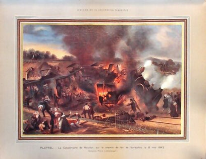 Histoire de la locomotion terrestre : Les chemins de fer - Charles Dollfus ; Edgar De Geoffroy -  L'Illustration GF - Livre