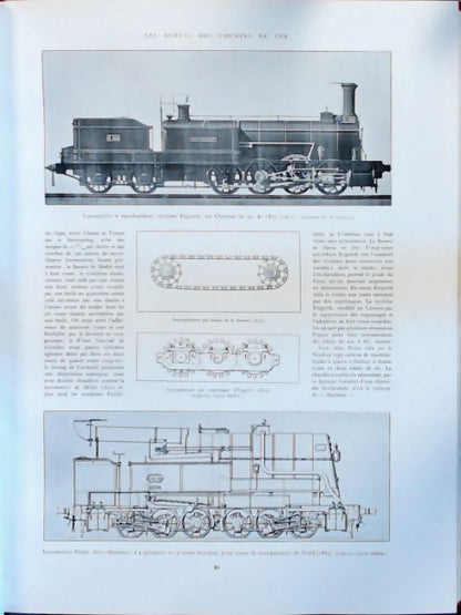 Histoire de la locomotion terrestre : Les chemins de fer - Charles Dollfus ; Edgar De Geoffroy -  L'Illustration GF - Livre