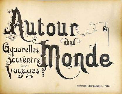 Autour du monde Tome I - Collectif -  Boulanger GF - Livre