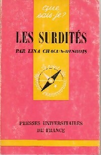 Les surdités - L. Chacun-Des-Bois -  Que sais-je - Livre