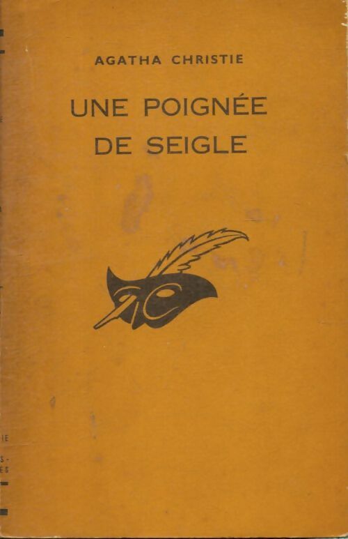 Une poignée de seigle - Agatha Christie -  Le Masque - Livre