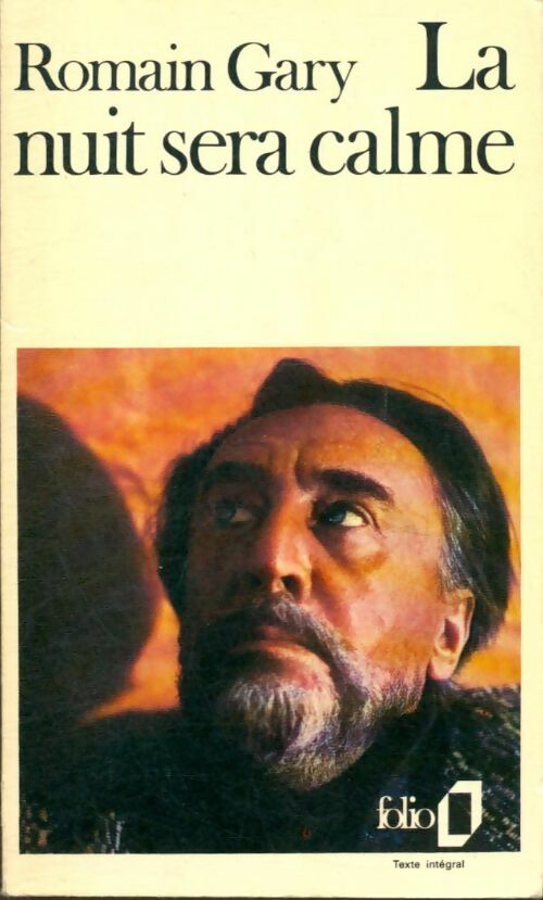 La nuit sera calme - Romain Gary -  Folio - Livre