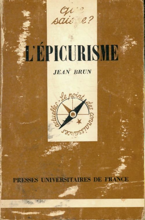 L'épicurisme - Jean Brun -  Que sais-je - Livre
