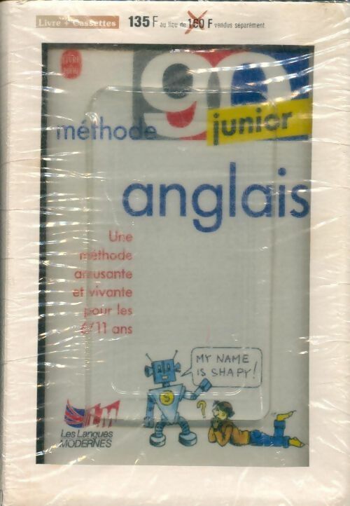 L'anglais junior (livre/cassette) - Corinne Cohen-Coudar -  Le Livre de Poche - Livre