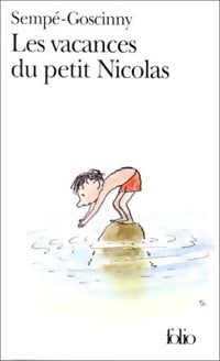Les vacances du petit Nicolas - Sempé -  Folio - Livre