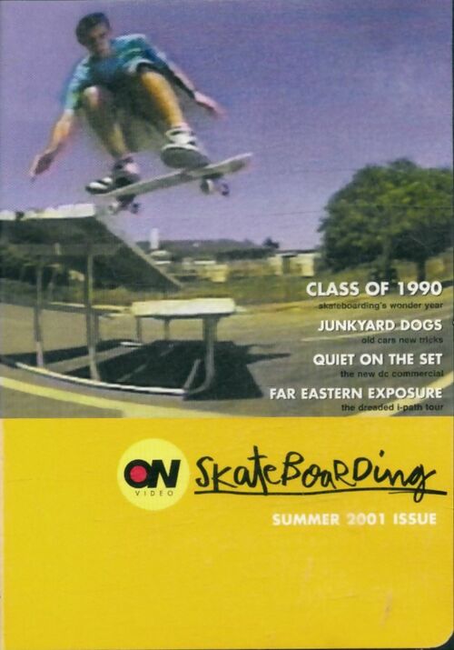 Skateboarding summer 2001 issue - XXX - DVD