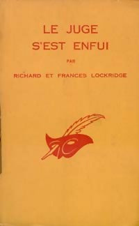 Le juge s'est enfui - Frances Lockridge ; Richard Lockridge -  Le Masque - Livre