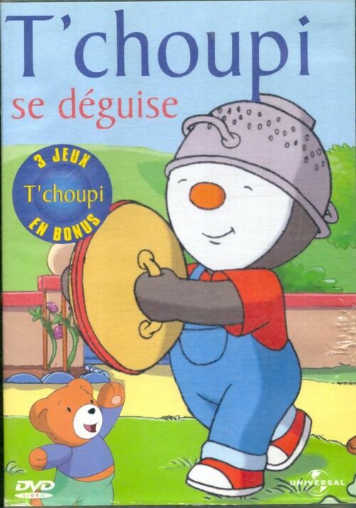 T'choupi - Vol.1 : T'choupi se déguise - Jean-Luc François - DVD
