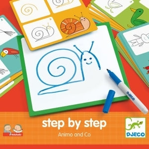 Step by Step Animo and co - Djeco - DJ08319 - Jeu de société
