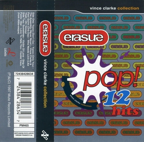 Erasure, Vince Clarke - Vince Clarke Collection (Pop! 12 Hits) - Erasure, Vince Clarke - Cassette