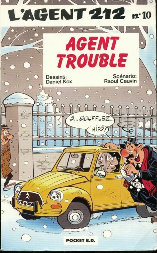L'agent 212 : Agent trouble - Cauvin -  Pocket - Livre