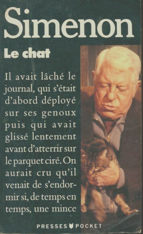 Le chat - Georges Simenon -  Pocket - Livre