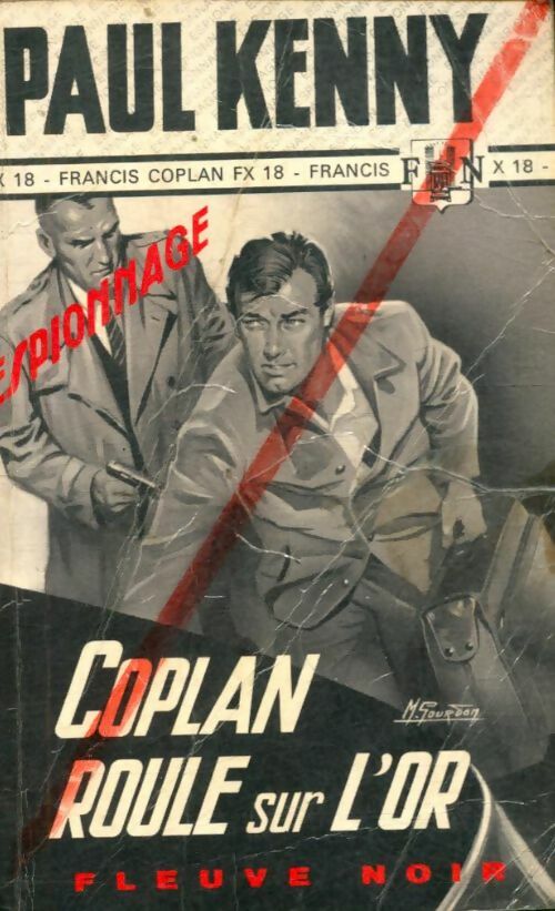 Coplan roule sur l'or - Paul Kenny -  Espionnage - Livre