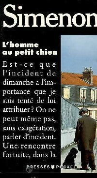 L'homme au petit chien - Georges Simenon -  Pocket - Livre