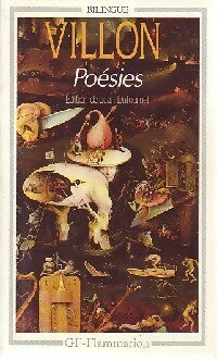 Poésies - François Villon -  GF - Livre