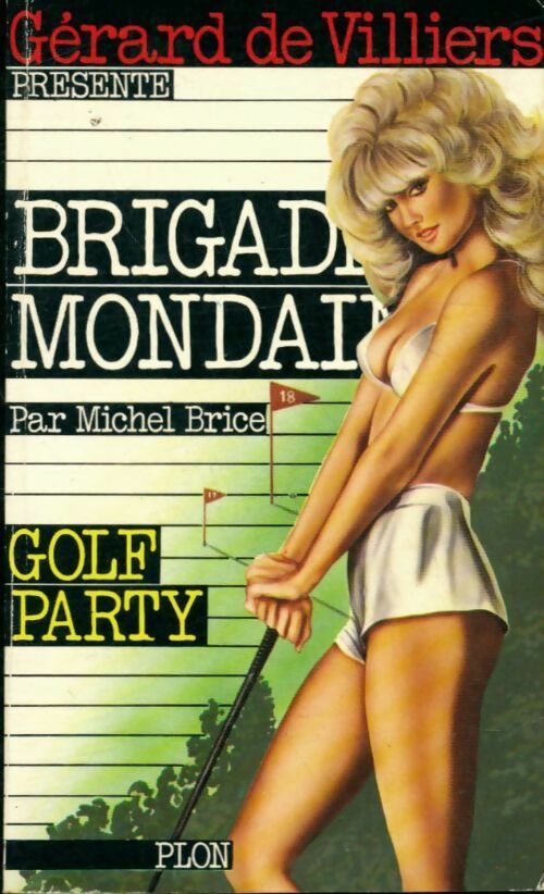 Golf-party - Michel Brice -  Brigade Mondaine - Livre