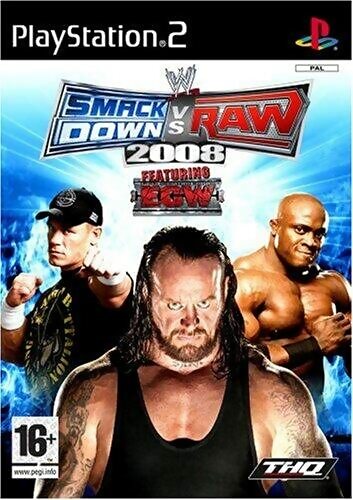 Wwe Smackdown Vs Raw 2008 - Thq -  - Jeu Vidéo