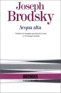 Acqua alta - Joseph Brodsky -  Arcades - Livre