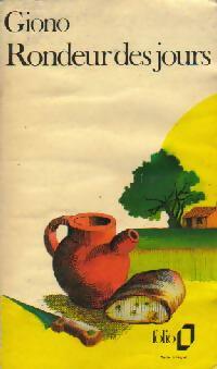Rondeur des jours - Jean Giono -  Folio - Livre