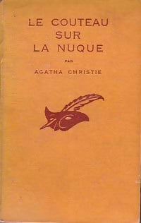 Le couteau sur la nuque - Agatha Christie -  Le Masque - Livre
