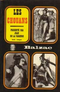 Les Chouans - Honoré De Balzac -  Le Livre de Poche - Livre