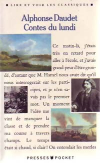 Contes du lundi - Alphonse Daudet -  Pocket - Livre