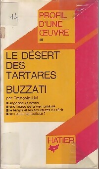 Le désert des Tartares - Dino Buzzati -  Profil - Livre