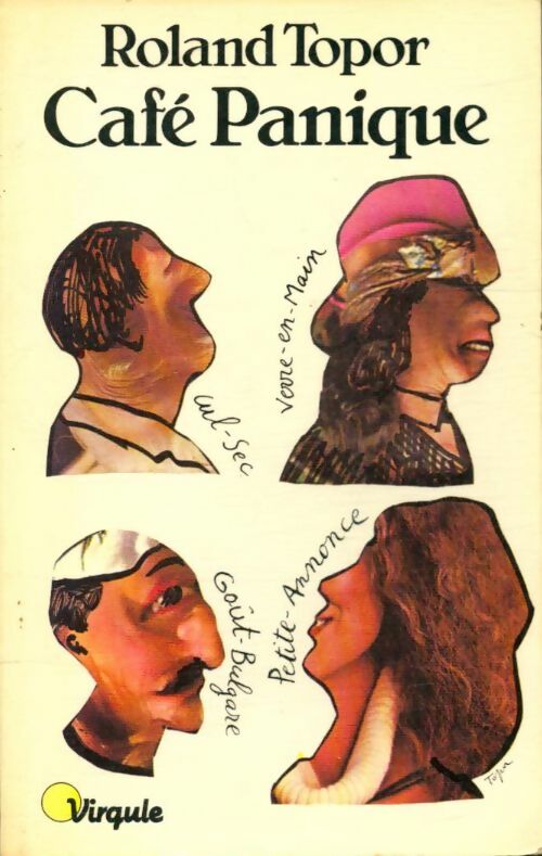 Café Panique - Roland Topor -  Points Virgule - Livre