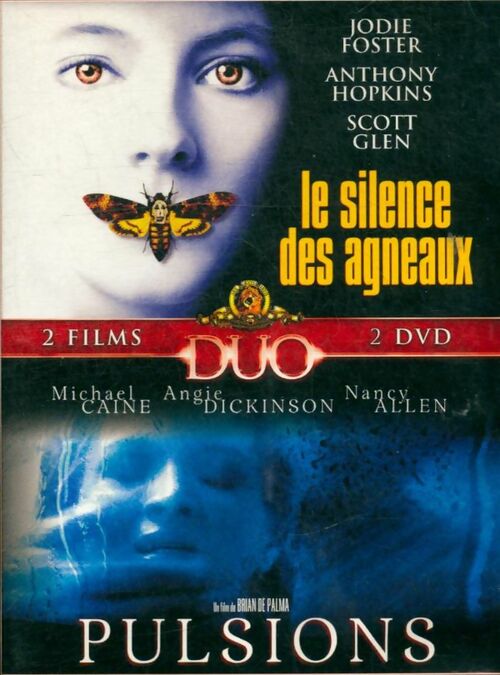 Le Silence des agneaux / Pulsions - Coffret 2 Dvd - Jonathan Demme - Brian De Palma - DVD