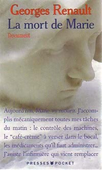La mort de Marie - Georges Renault -  Pocket - Livre