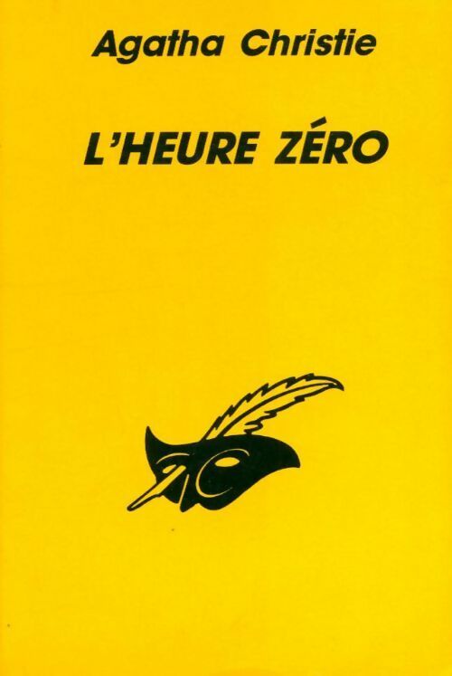 L'heure zéro - Agatha Christie -  Le Masque - Livre