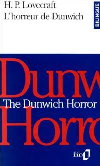 L'horreur de Dunwich - Howard Philip Lovecraft -  Folio Bilingue - Livre