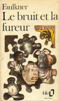 Le bruit et la fureur - William Faulkner -  Folio - Livre