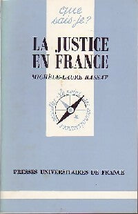 La justice en France - M. -L Rassat -  Que sais-je - Livre