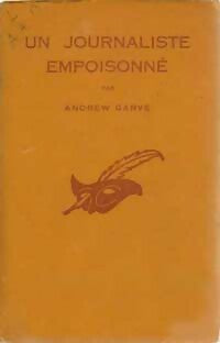 Un journaliste empoisonné - Andrew Garve -  Le Masque - Livre
