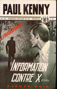 Information contre X - Paul Kenny -  Espionnage - Livre