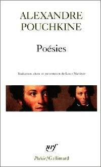 Poésies - Alexandre Pouchkine -  Poésie - Livre