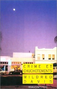 Crimes et chuchotements - Mildred Davis -  Mystère - Livre