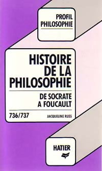 Histoire de la philosophie - Jacqueline Russ -  Profil - Livre