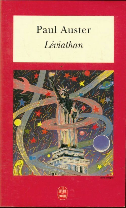 Léviathan - Paul Auster -  Le Livre de Poche - Livre