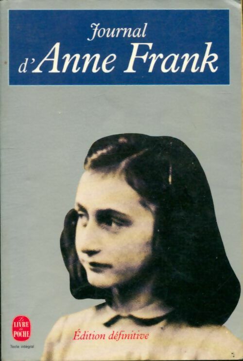 Journal - Anne Frank -  Le Livre de Poche - Livre