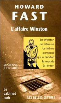L'affaire Winston - Howard Fast -  Le cabinet noir - Livre