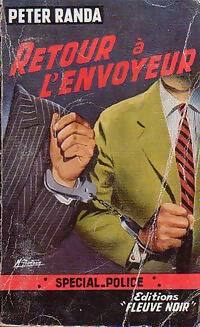 Retour à l'envoyeur - Peter Randa -  Spécial-Police - Livre
